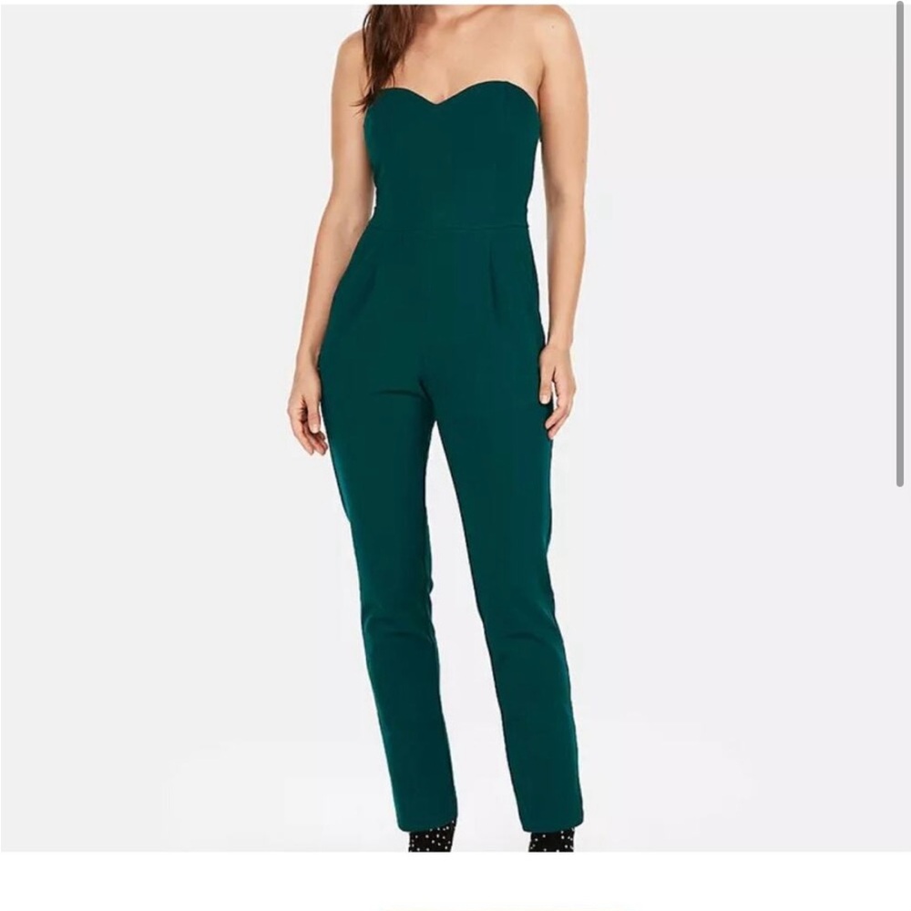 Express strapless jumpsuit